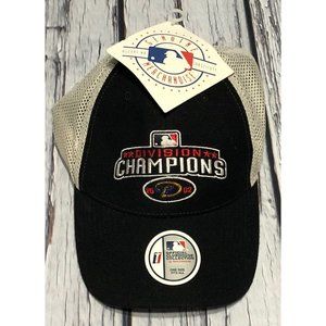Diamondbacks MLB 2002 Division Champs Clubhouse Collection Strapback Hat